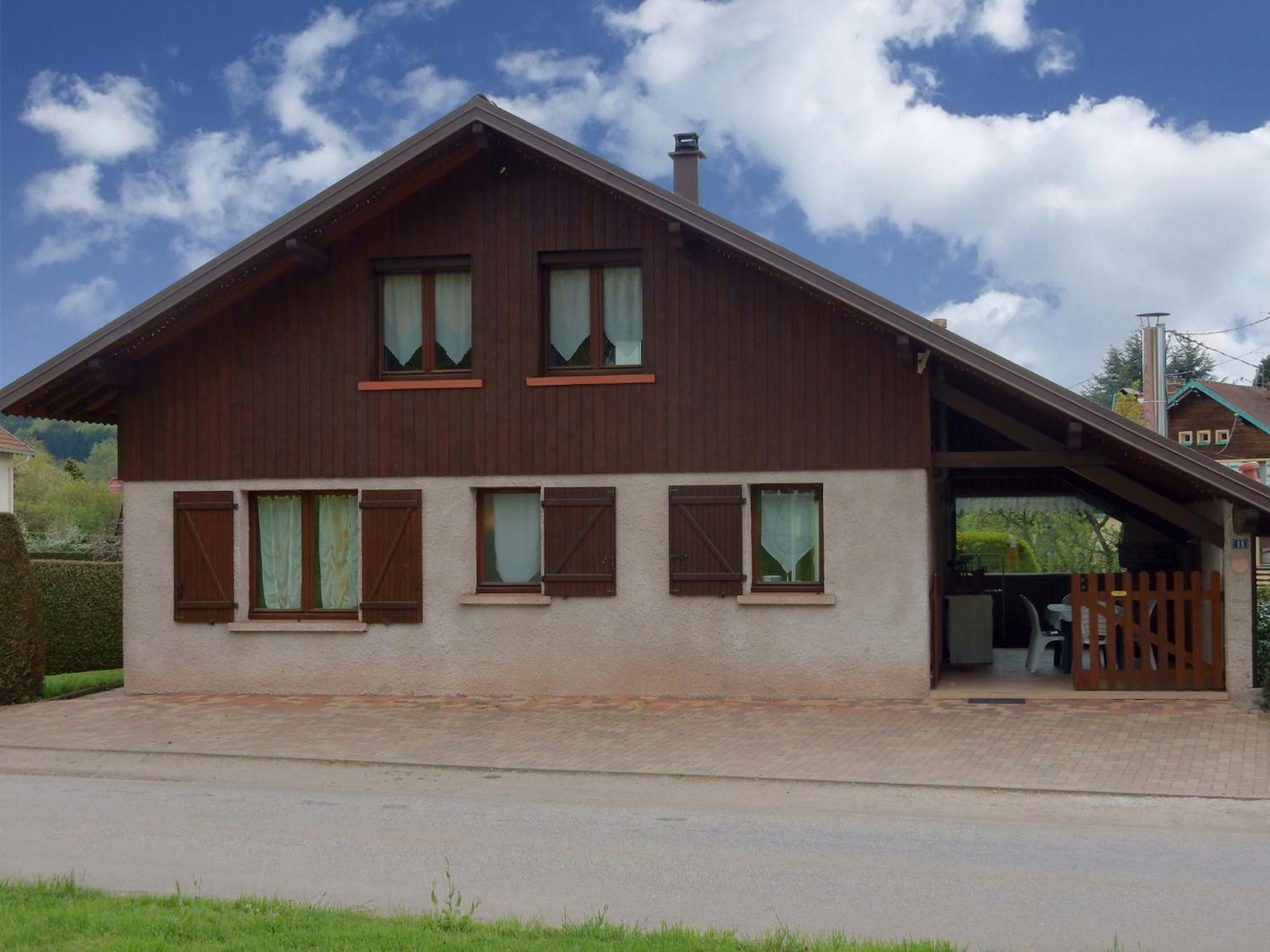 Elegant Chalet In Gerb Pal In Cosy Environment Gerbépal Extérieur photo